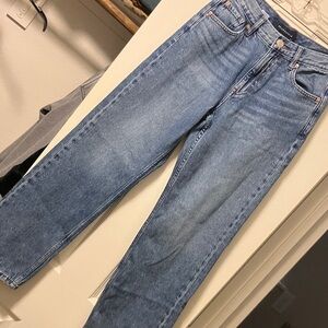 Aeropostale Women's Medium Blue Straight Leg Jeans